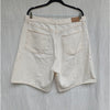 Rails Agoura Relaxed Long Short Womens 32 Ecru Denim High-rise Wide Leg