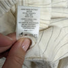 NWT Have LA Paper Bag Linen Blend Off-white Striped Pants, size L