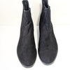 Stuart Weitzman Lenora Leather Suede Chelsea Boots Womens 9.5M Black Pull On