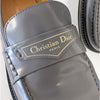Christian Dior Boy Loafers Womens Eu 39/US 9 Gray Classic Authentic Luxury