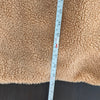 J.Crew Relaxed Tan Teddy Topcoat in Sherpa Blend BW157, Size XS