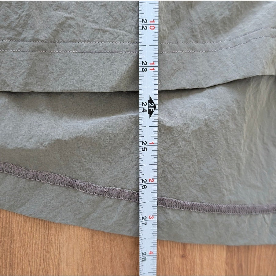 Lululemon Crinkle Nylon Cinchable Jacket W3JDKS Womens XL Water-repellent Zip