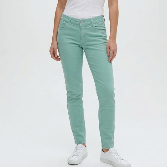 Care Label Cigar 137 Crossover 433 Jeans Womens 31 Mint Green Slim Fit NWT
