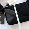 NWT Sonia Rykiel Black Camera Velvet Logo Mini Bag Adjustable Strap