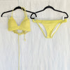 Victoria's Secret Ensenada Swim Bikini Set Womens M/L Triangle Top & Bottom