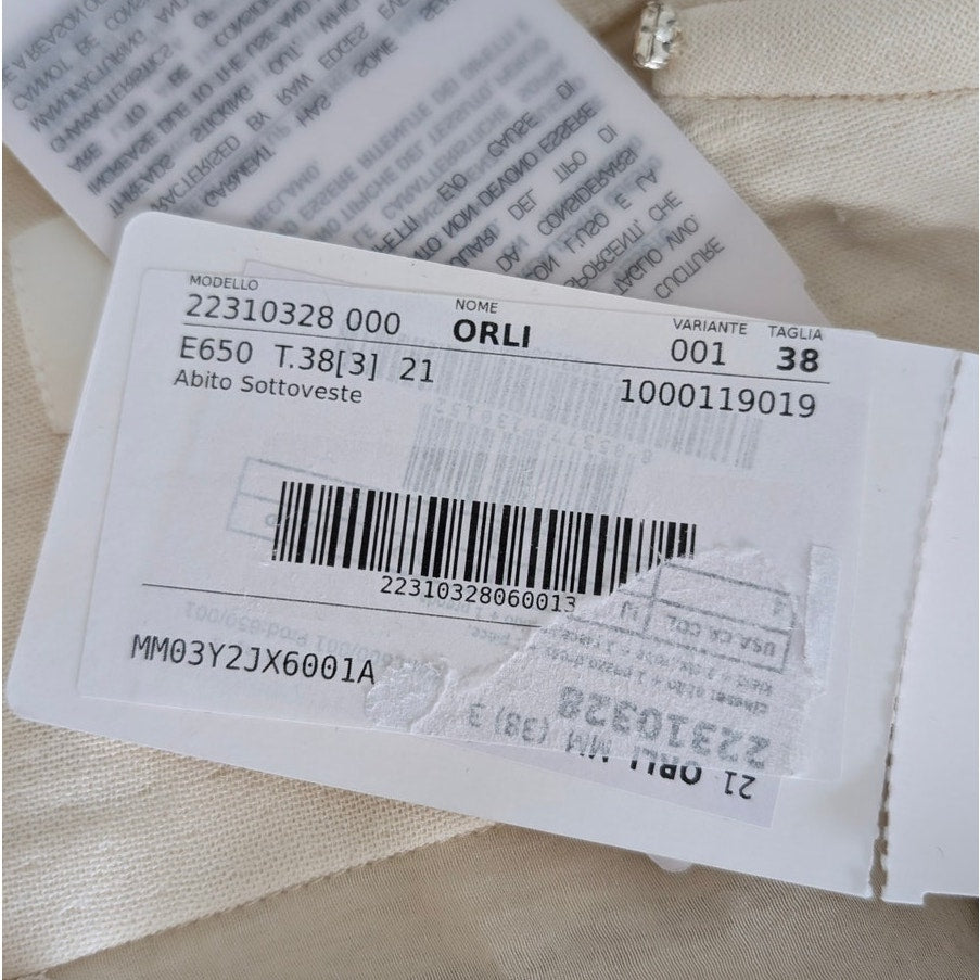 NWOT Max Mara Sportmax Orli Double Gauze Cotton/Silk Midi Dress, size IT38/XS
