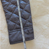 J.Crew Blue/Gray Quilted Down Filled Full Zip Puffer Lightweight Jacket, size XS
