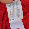House Of Harlow Orange Red High Neck Crochet Sleeveless Maxi Midi Dress, size L