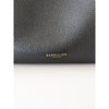 DeMellier Black Leather Satchel Tote with Gold Hardware