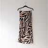 Topshop Tiger Animal Print Maxi Bias Satin High Rise A-line Skirt in Multi, sz 4