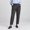 Massimo Dutti Pinstripe Tailored Pants Charcoal Gray Size 12