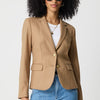 J.Crew Tan Mercantile Schoolboy Single-breasted Long Sleeve Blazer, size 0