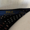 Polo Ralph Lauren Black Knit/Ribbed Long Sleeve Sweater Midi Dress, size S