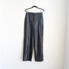 NA-KD x Angelica Blick Black Faux Leather PU Mid Rise Pants, size 36/US 6/S