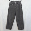 Big H Jeans Womens L Black/Gray Denim High-rise Tapered Leg Ankle