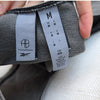 Reebok x Anine Bing Top Womens M Pure Gray Logo Square Neck Bralette Sleeveless