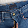 Mother Blue Denim The Snap Hustler What I Had Before Flared Ankle Jeans, Size 25