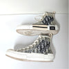 Dior B23 Oblique High Top Classic Monogram Sneakers Womens EU38/US 8