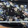Reformation Fulton Sleeveless Floral Midi Dress Navy Blue Size 0