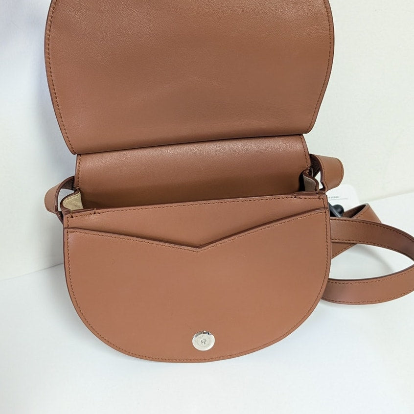 Givenchy Infinity Mini Saddle Cognac Leather Crossbody BB05470781
