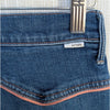 Mother Blue Denim The Snap Hustler What I Had Before Flared Ankle Jeans, Size 25
