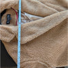 J.Crew Relaxed Tan Teddy Topcoat in Sherpa Blend BW157, Size XS