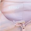BetterMe BTTRM Sleek Shorts Catsuit Womens M Pink Second Skin Zip Slim NWT