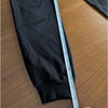 Lululemon W5BZDS Black On The Fly Jogger Tapered Leg Mid-rise Pants, size 2