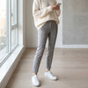 Rag & Bone Simone Striped Check Casual Slim Fit Mid-rise Ankle Pants, size 4