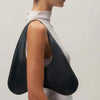 BAOBAB Miko Mini Bag Womens XS Black Sparkle Two-Tone Sides Leather Shoulder NWT