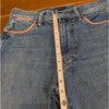 Mother Blue Denim The Snap Hustler What I Had Before Flared Ankle Jeans, Size 25
