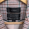 J.Crew Parke Blazer Womens 4 Pink/Ivory Plaid Italian Wool Single-breasted AQ234