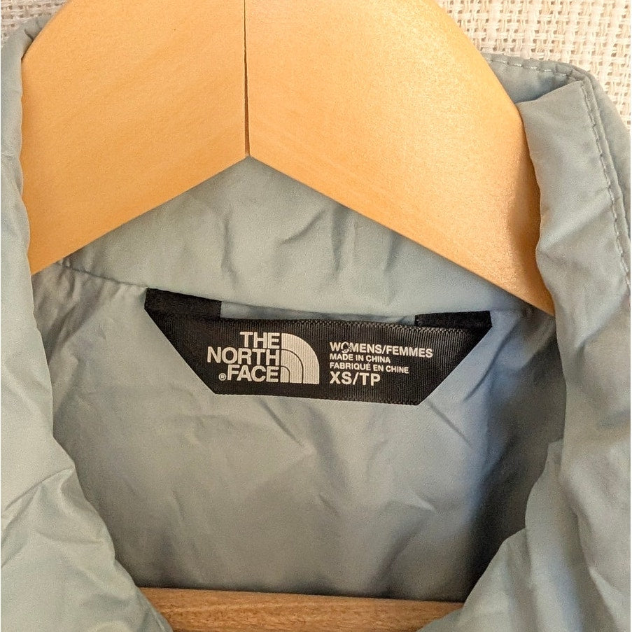 The North Face Bombay Insulated Jacket Womens XS Blue/Green Full Zip Logo