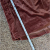 Reverly Vera Velvet V neck Long Sleeve Front Slit Wrap Maxi Dress, size 6