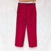 COS Red Wool Blend High Rise Straight Leg Trouser Pants, size EU34/US4