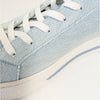 Rene Caovilla Denim Crystal-embellished Sneakers Womens EU 40/US 10 Blue Low Top