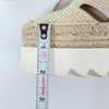 Stella McCartney Gaia Crystal Ankle-Wrap Platform Espadrilles Womens EU 40/US 10