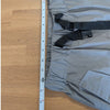 Moussy Mini Skirt Womens 1/S Gray Cotton A-line Pockets Belted