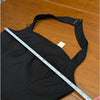 Maeve Anthropologie Top Womens XL Black Halter Linen Blend Structured Corset NWT