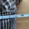 Express Plaid Double-Breasted Wool-Blend Topcoat Unisex Mens L Brown Long NWT