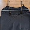 Anine Bing Chelsea Tank Top Womens L Black Crepe Gold Chain Straps Sleeveless