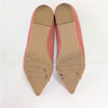 Aquatalia Jojo Dusty Pink Suede Leather Pointed Toe Flats Shoes Womens 9.5M