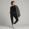 Carhartt WIP 2PC Silverton Velour Set: Sweatshirt Sweat Pants, in Black sz XS/S