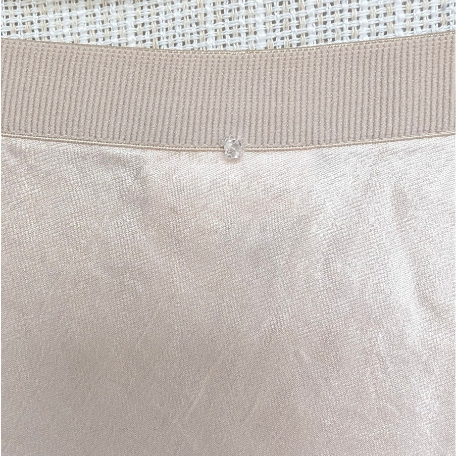 Max Mara Leisure Alessio Skirt Womens 8 Cream Sarin High Rise A-line Midi