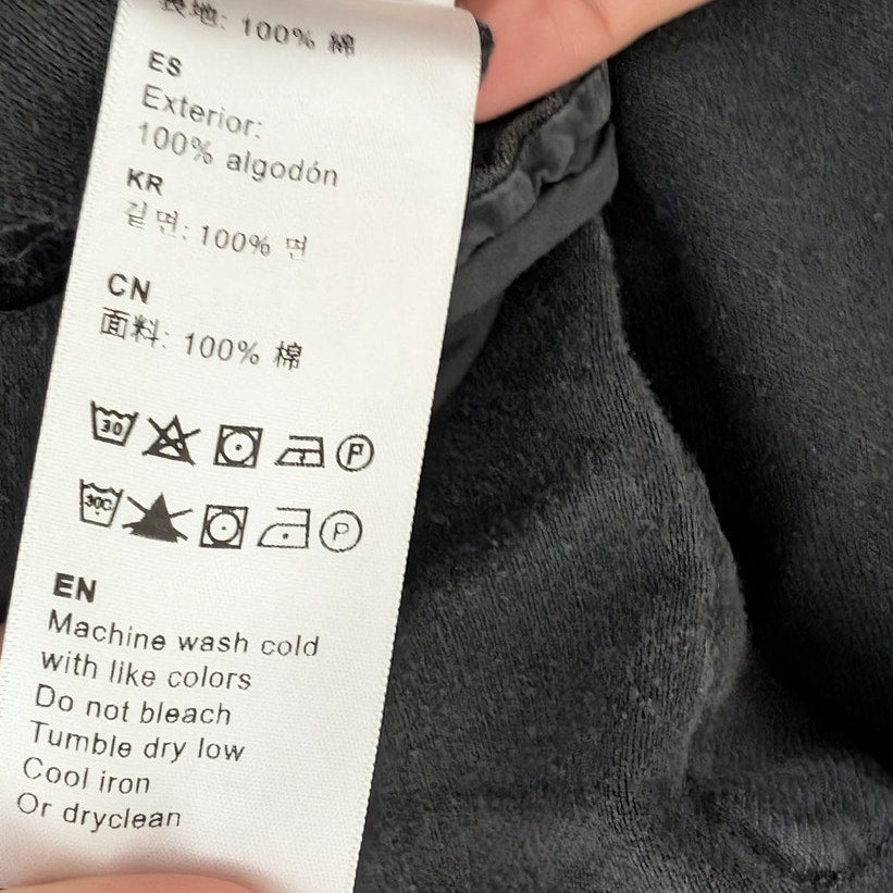 NWT UO Alpha Industries Oversized CTN Utility Jacket in Charcoal, size M