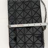 Bao Bao Issey Miyake Prism Chain Clutch Black PVC Shoulder Bag
