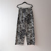 NWT Anthropologie Corey Lynn Black/White Zebra Striped Wide Leg Pants, size M