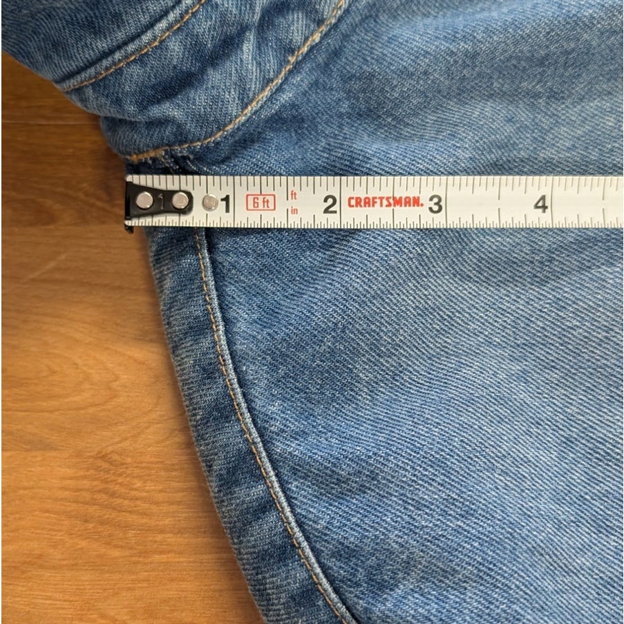 Axel Arigato Sasha Oversized Shirt Jacket Womens S Blue Denim Button Front