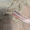 FP One Gauze Indus Top Womens S Mint Sheer V-neck Babydoll High Waist