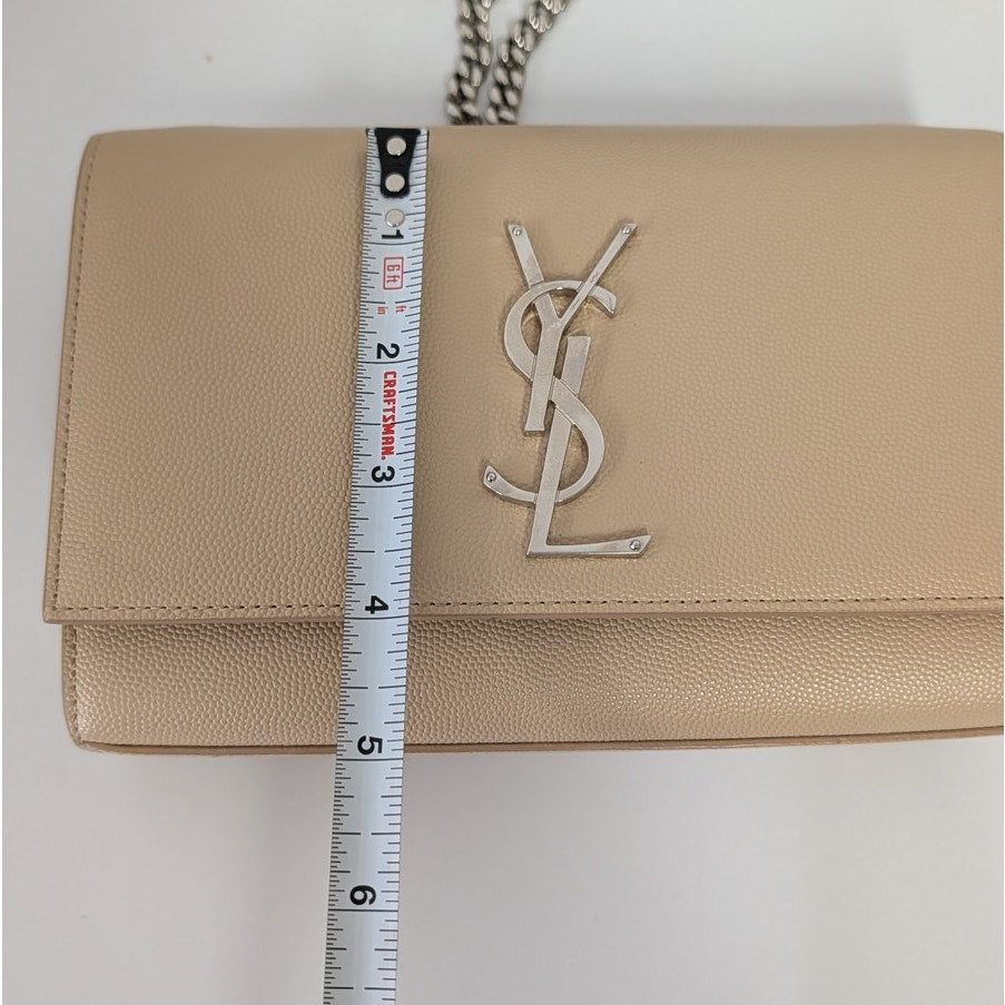 Yves Saint Laurent 'Kate' Classic Monogram Grainy Leather Crossbody Bag Womens